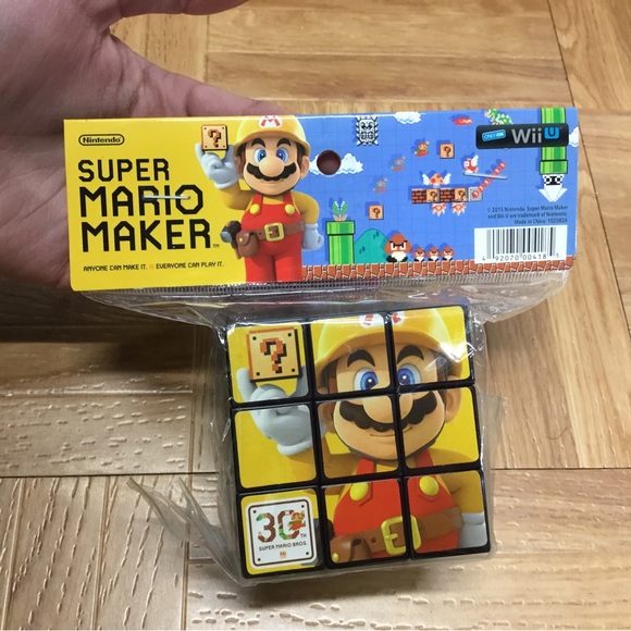 Rare Nintendo Super Mario Maker Rubik’s Cube (Sealed) - Picture 4 of 12